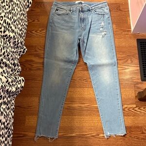 KanCan Light Blue Distressed Skinny Jeans